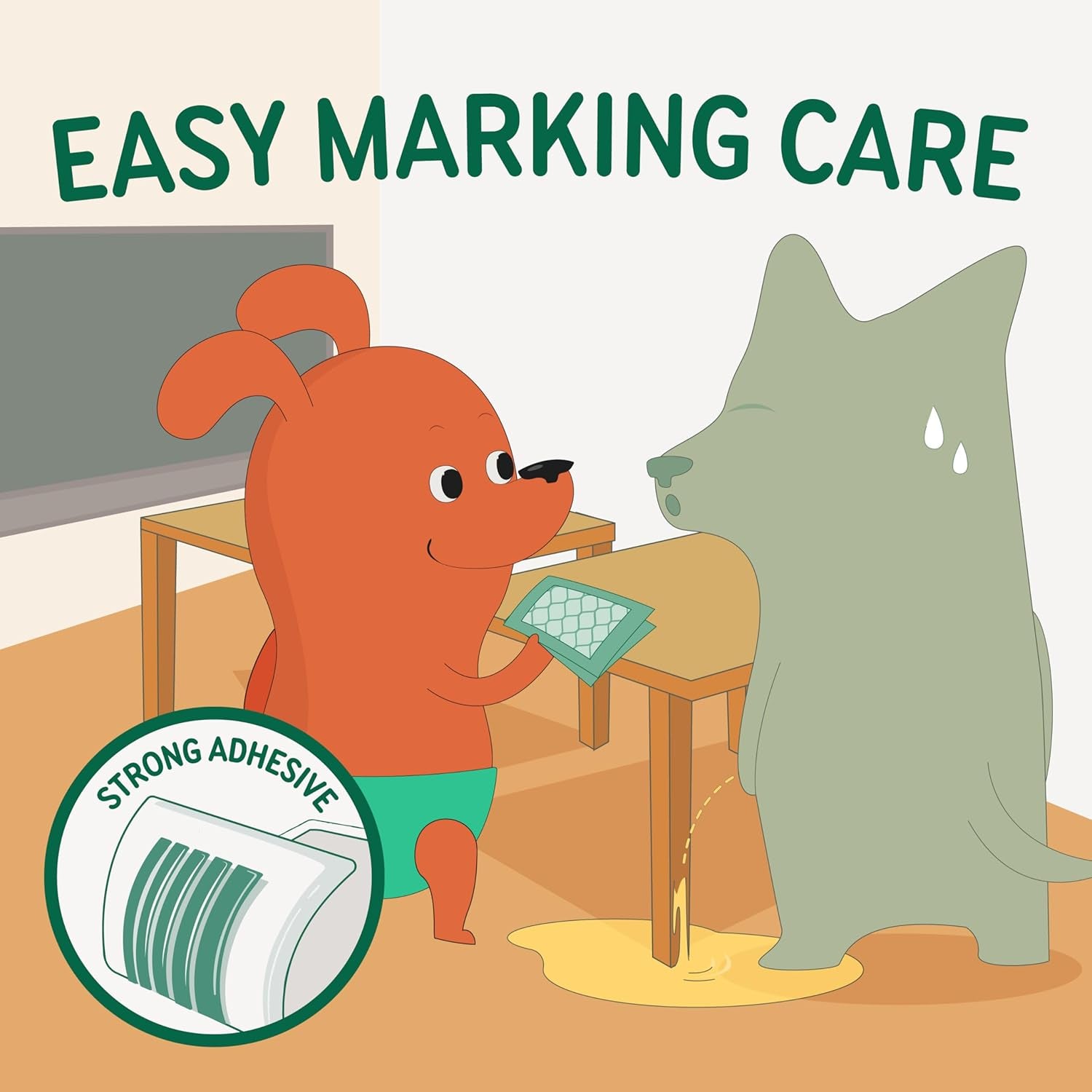 Disposable Dog Diaper Liners Booster Pads for Male & Female Dogs, 100Ct, 4 Sizes Options, Doggie Diaper Inserts Fit Most Types of Dog Diapers - Pet Belly Bands & Male Wraps (X-Small (100 Ct))