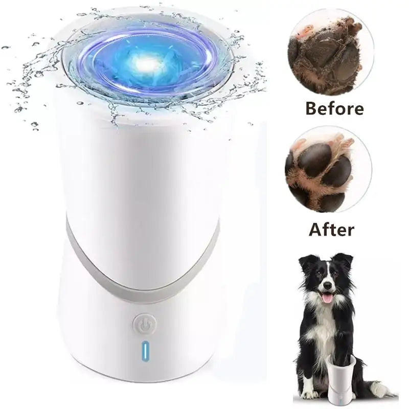 Automatic Dog Paws Cleaner Pet Foot Washer Cup Portable Paw Cleaner for Small and Medium-Sized Dogs Silicone Dogs Cleaner Paw