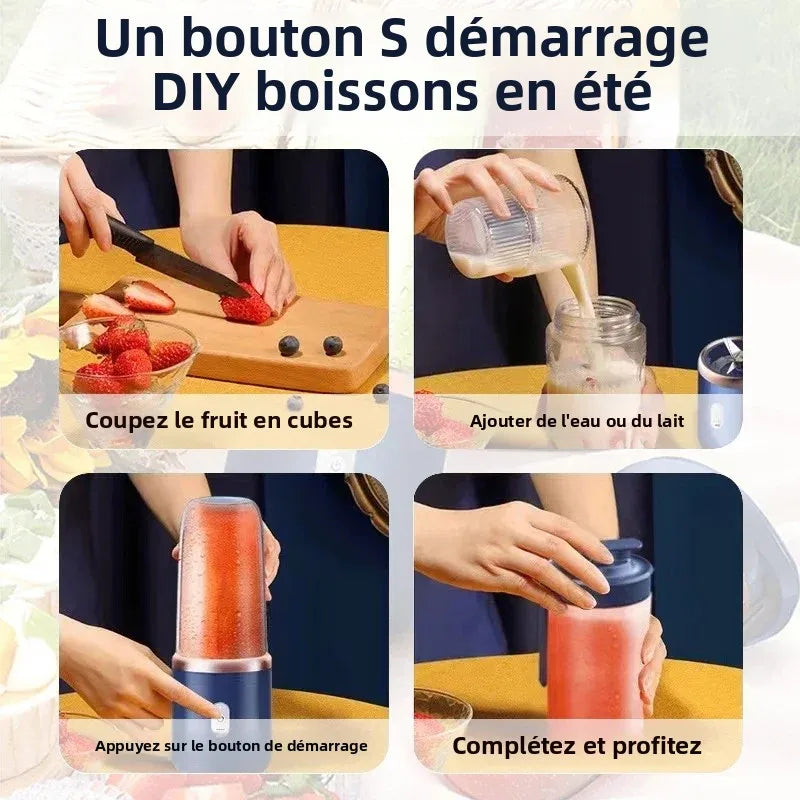 Batidora Portátil Recargable (USB Blender) -  Aramy