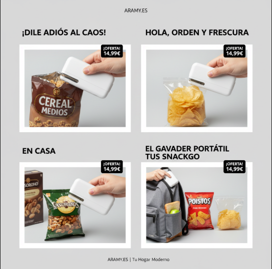 Tus snacks, siempre crujientes