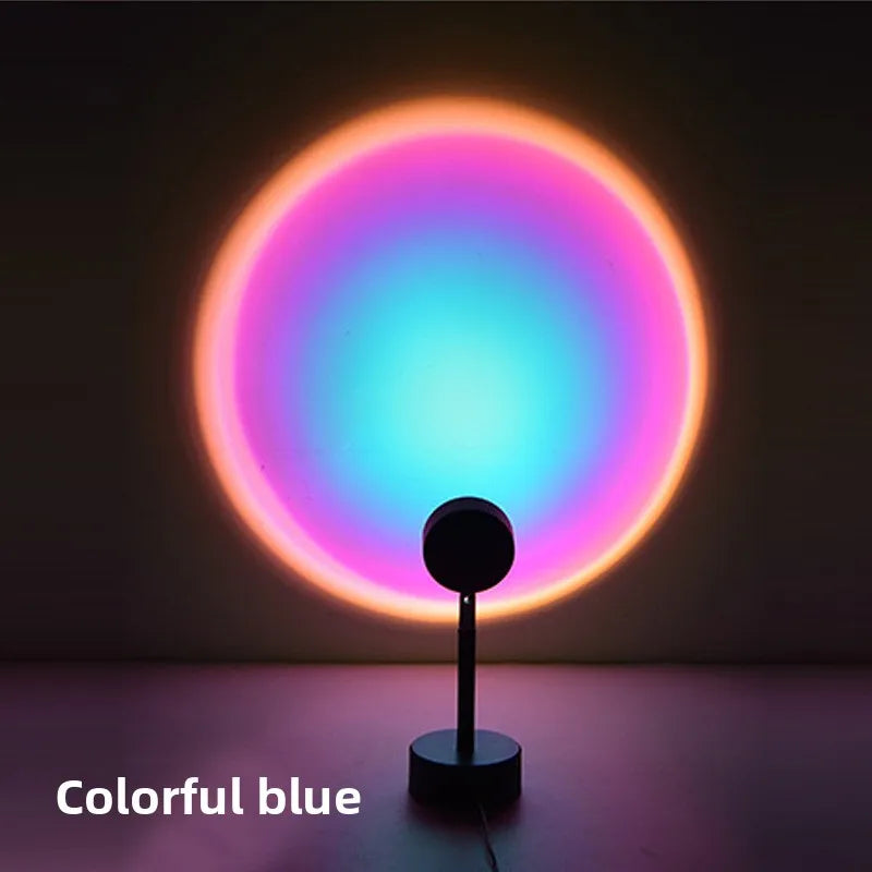 Lámpara, Atardecer, Colores -  Aramy