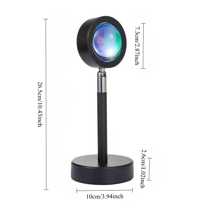 Lámpara, Atardecer, Colores -  Aramy