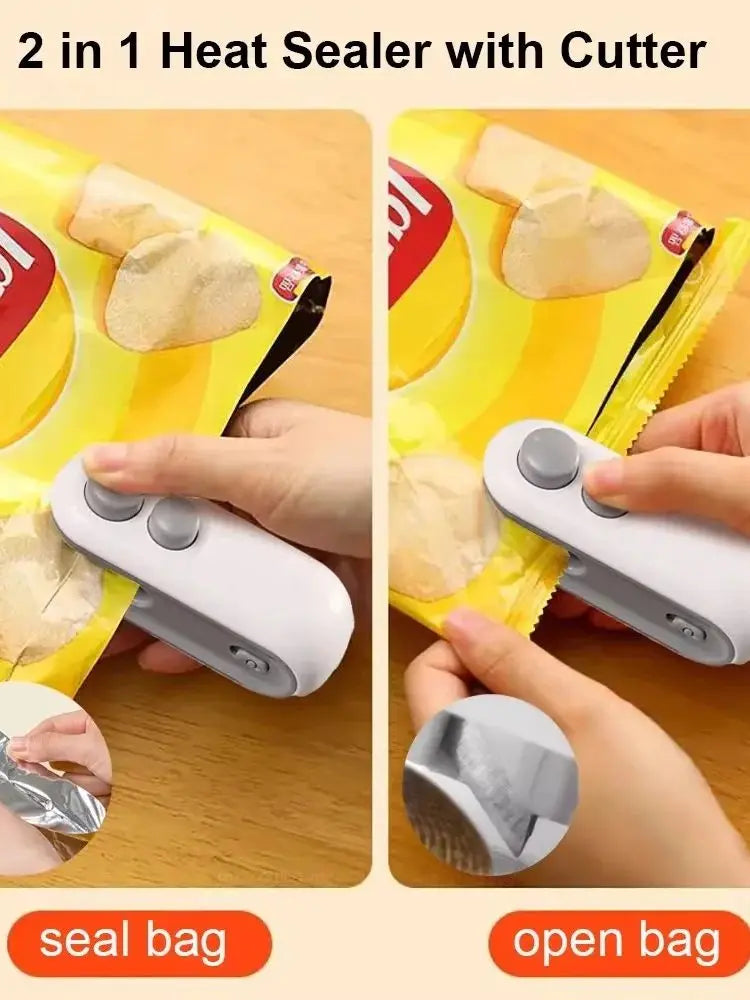 Mini Seller Portable Mini Sealer 2 in 1 -  Aramy