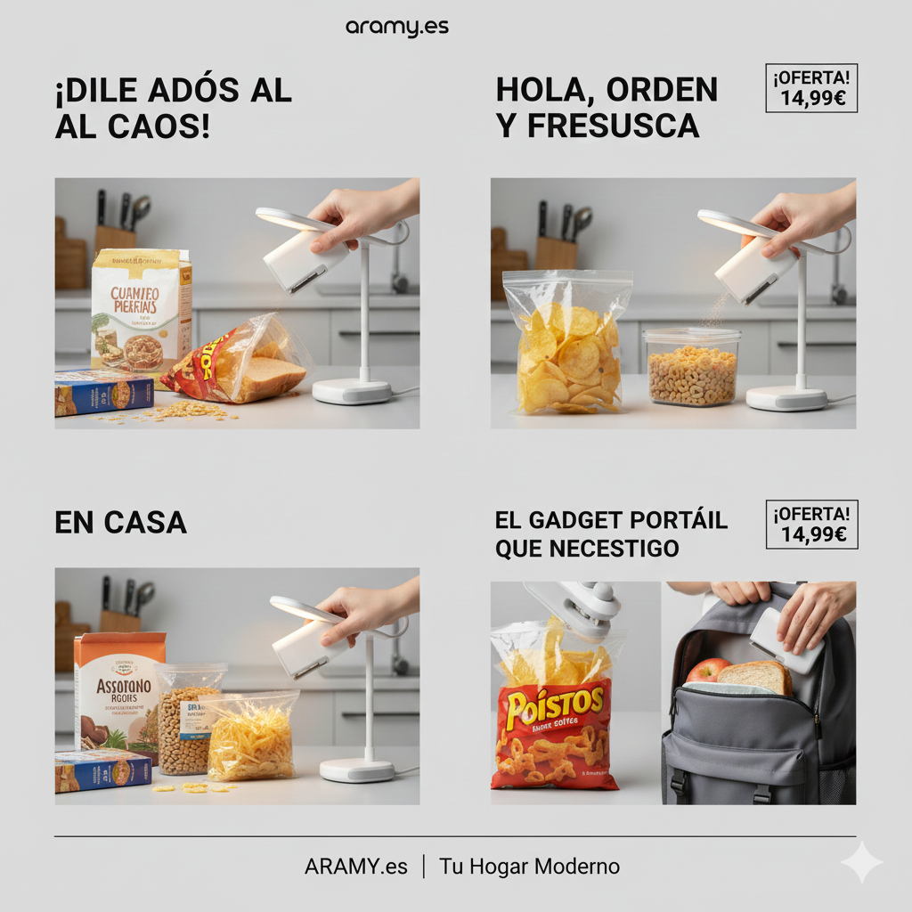 Mini Seller Portable Mini Sealer 2 in 1 -  Aramy